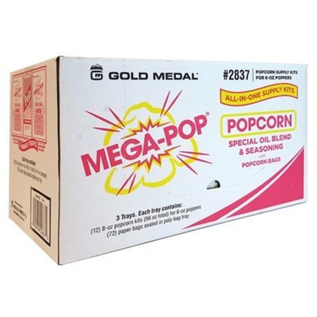 GOLD MEDAL 6OZ All In1 Popcorn Kit 2837